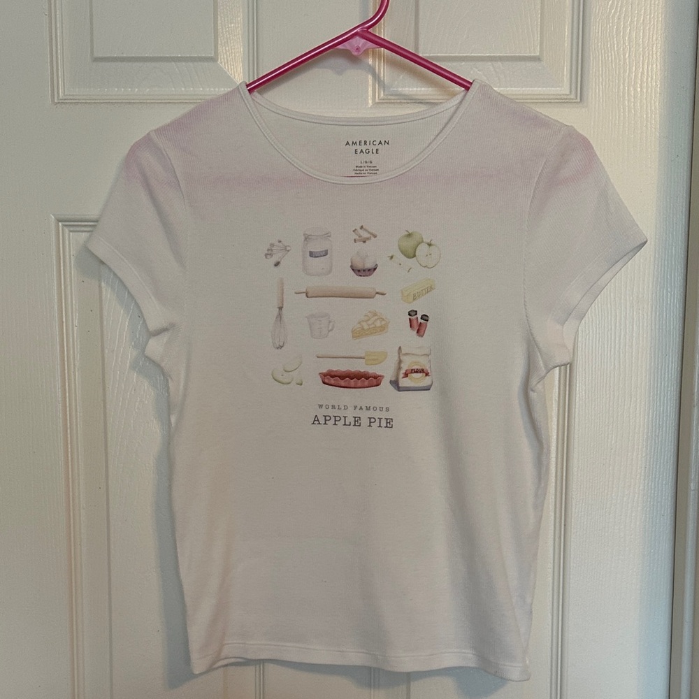 American Eagle Graphic Baby Tee